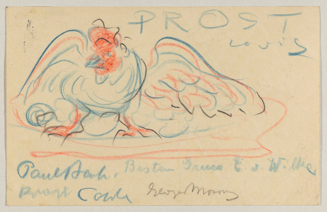 Lovis Corinth an Elly Strathmann: Postkarte, Poststempel 19. Mai 1911 von Lovis Corinth