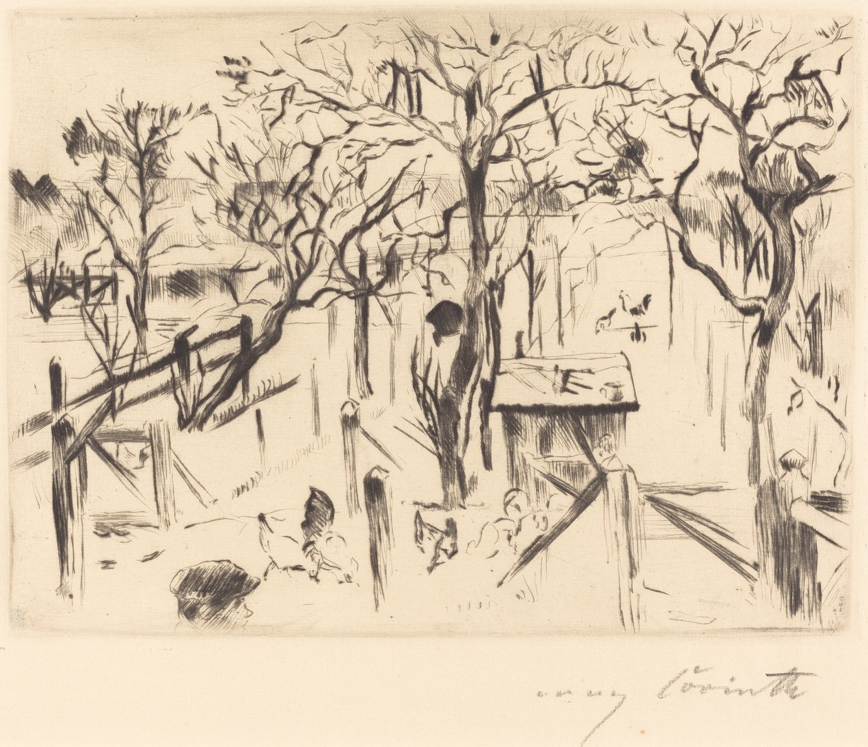 Obstgarten im Herbst, 1912 von Lovis Corinth