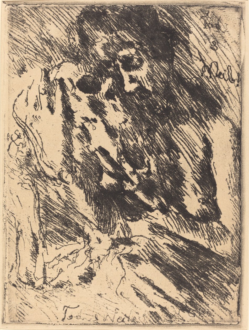 Tod und Weib, 1921 veröffentlicht 1922 von Lovis Corinth