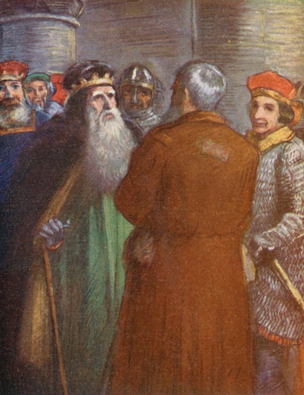 Illustration für Geschichten von Guy of Warwick von Lowes Dalbiac Luard