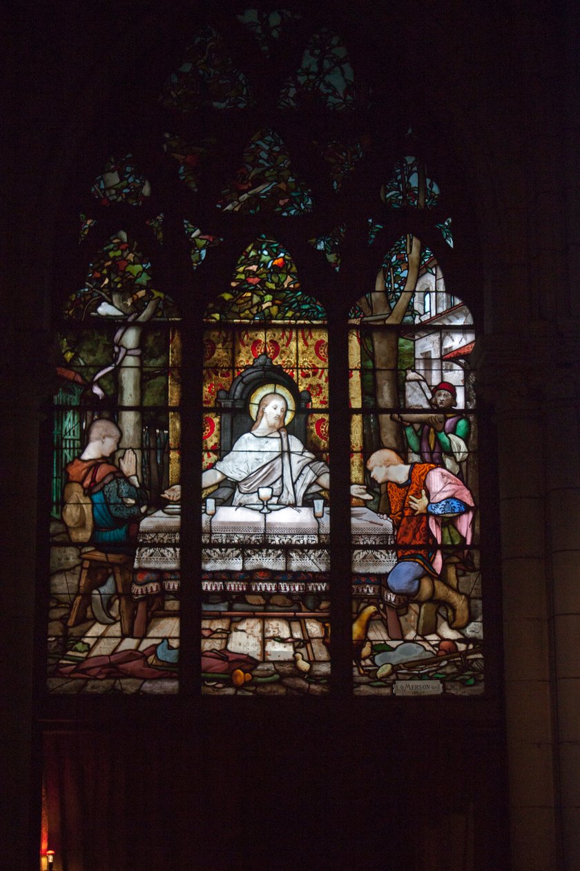 Das Abendmahl in Emmaus von Luc-Olivier Merson