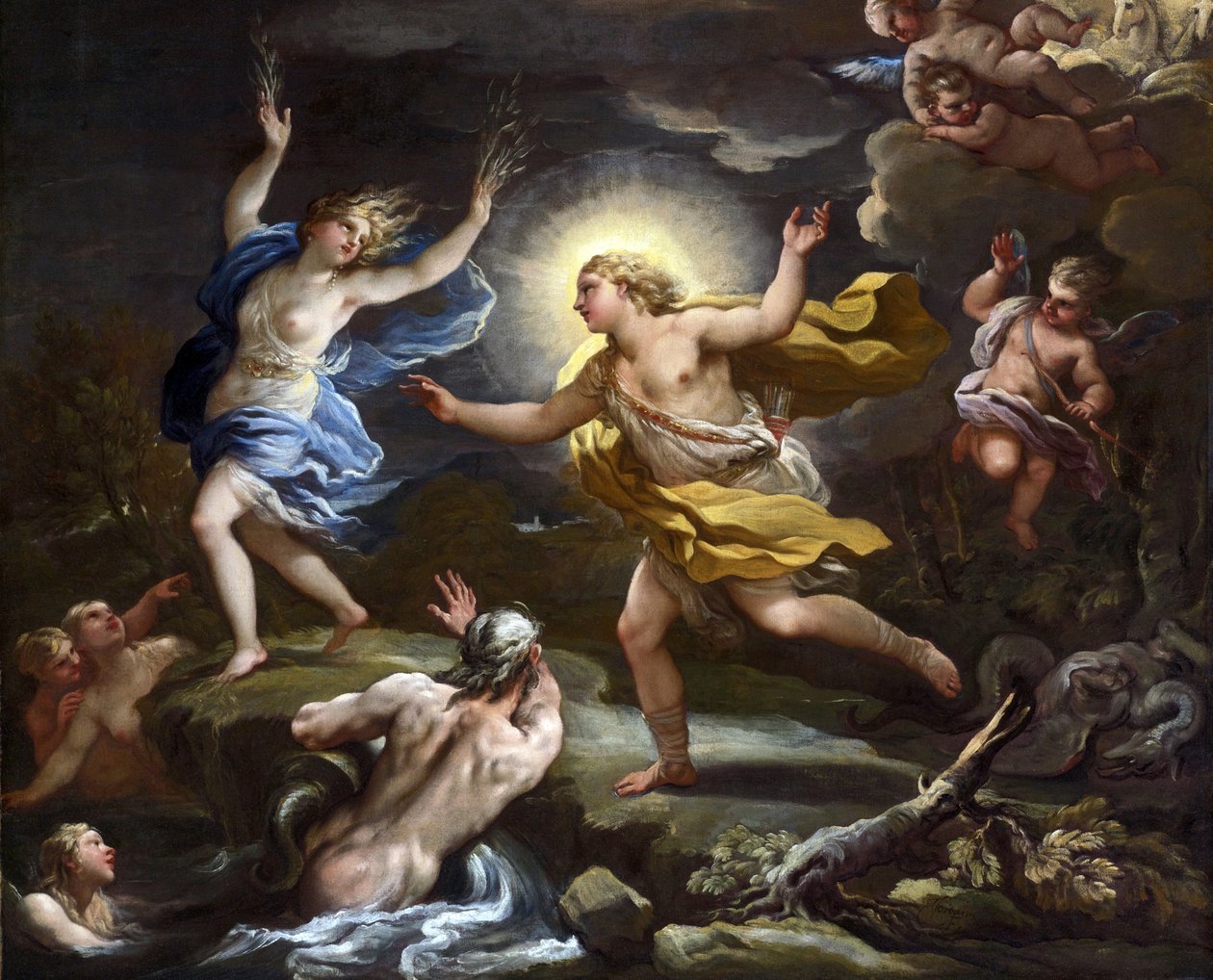 Barock: Apollo und Daphne von Luca Giordano