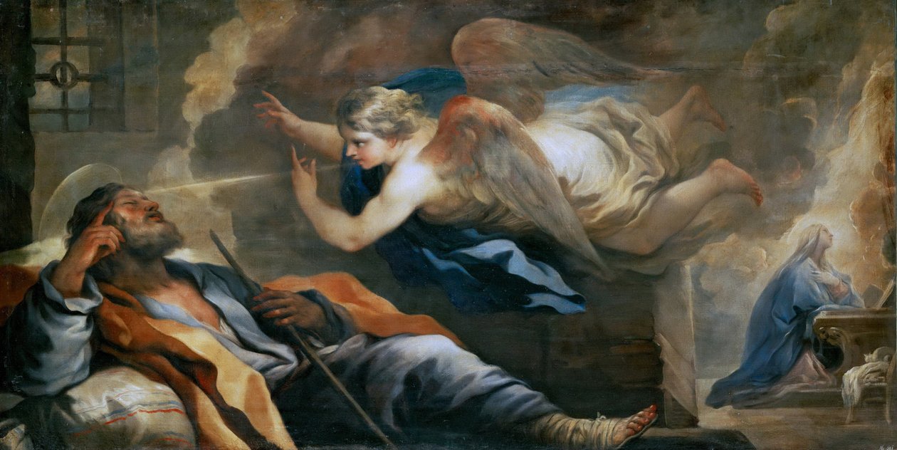 Der Traum des Heiligen Josef von Luca Giordano