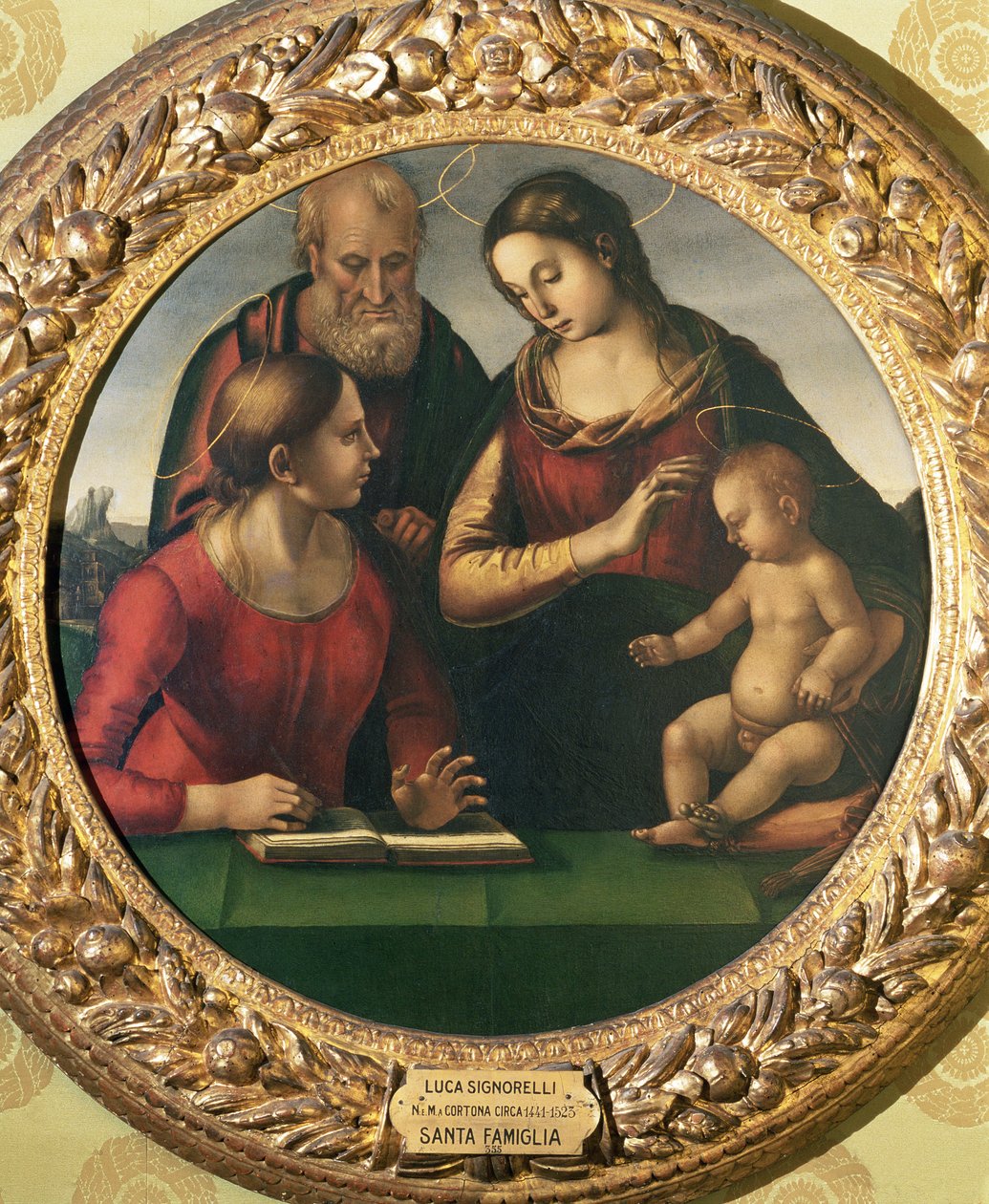 Heilige Familie mit St. Katharina von Luca Signorelli