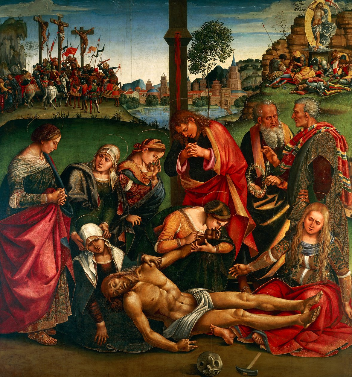 Die Beweinung Christi von Luca Signorelli