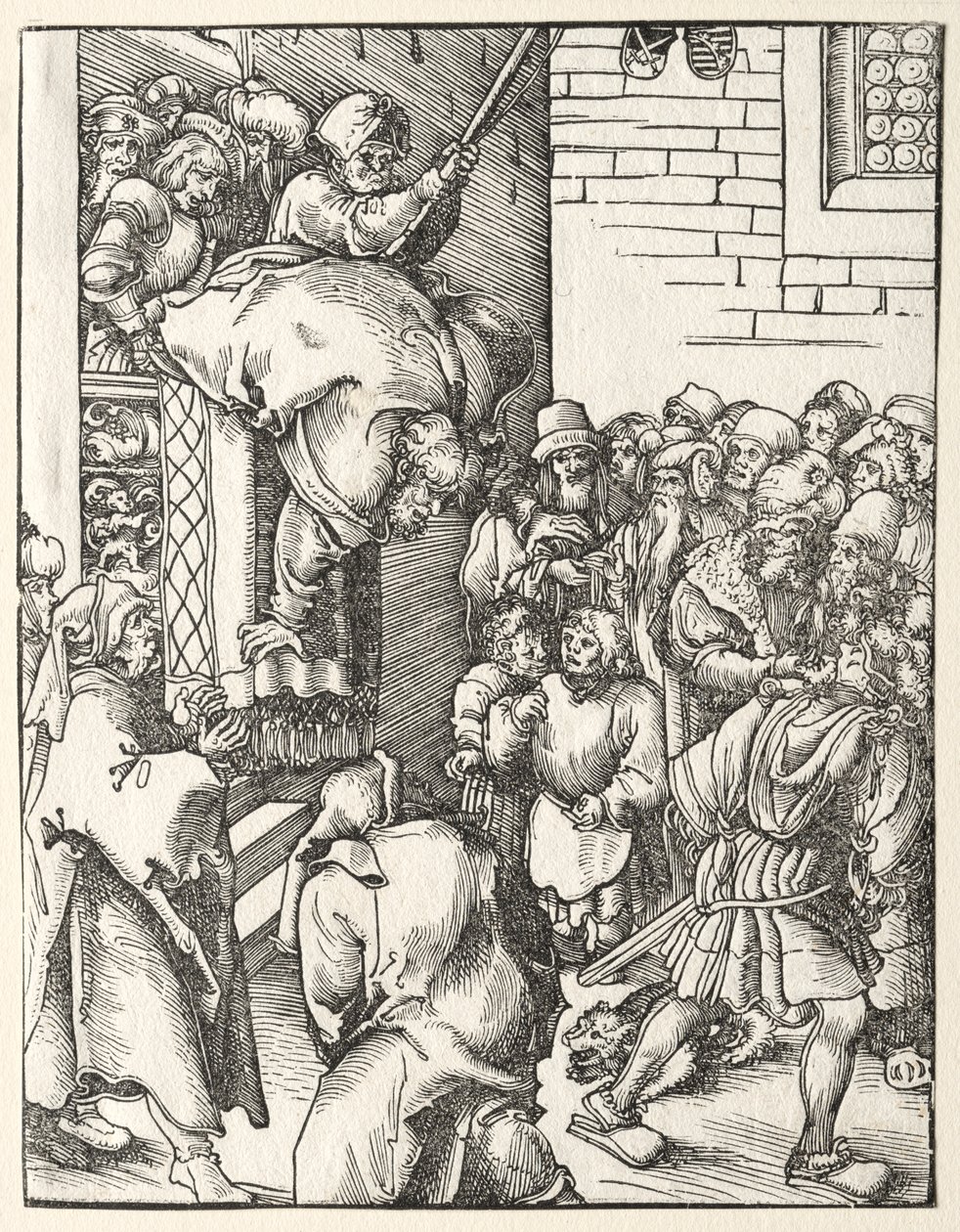Martyrium des Hl. Jakobus der Jüngere von Lucas Cranach