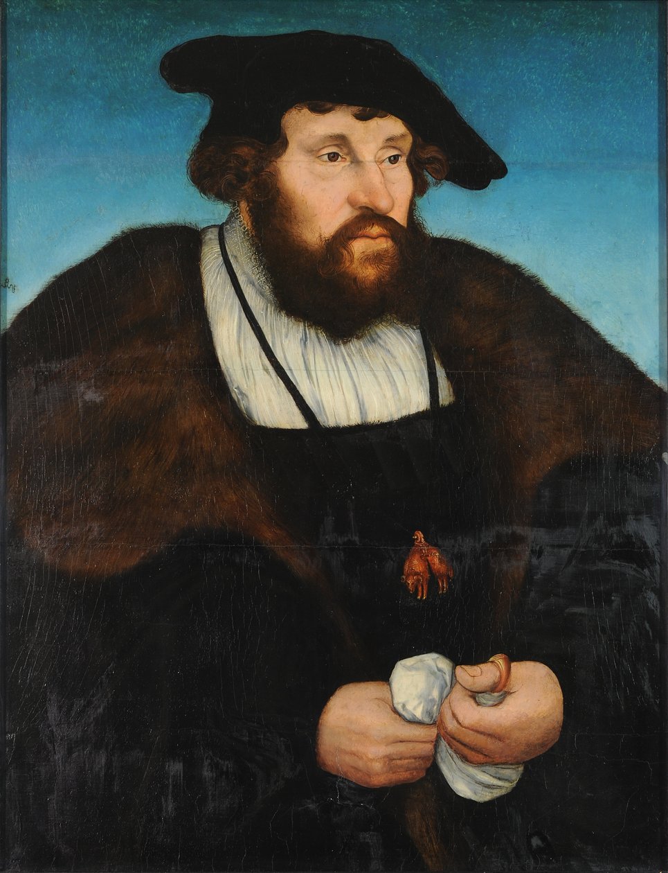 Bildnis Christians II., König von Dänemark von Lucas Cranach the Elder