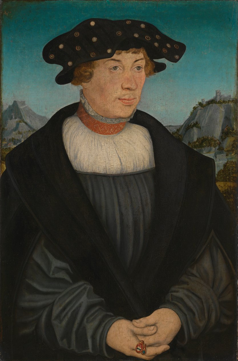 Bildnis des Hans (?) Melber von Lucas Cranach the Elder