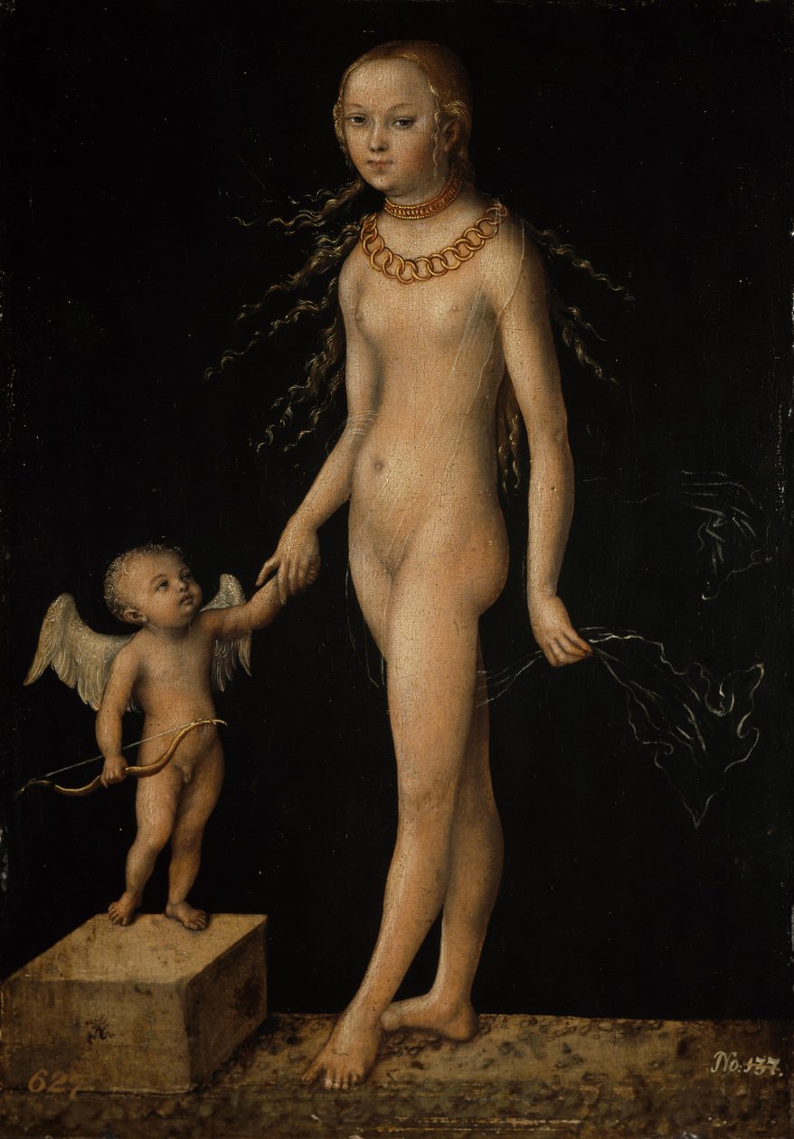 Venus und Amor von Lucas Cranach the Elder