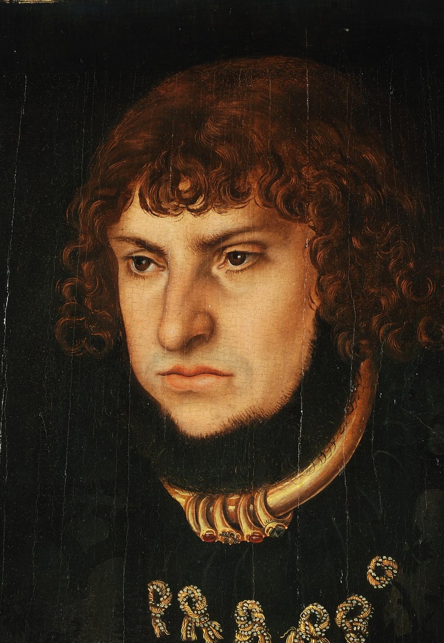 Johann der Beständige, Kurfürst von Sachsen von Lucas Cranach the Elder