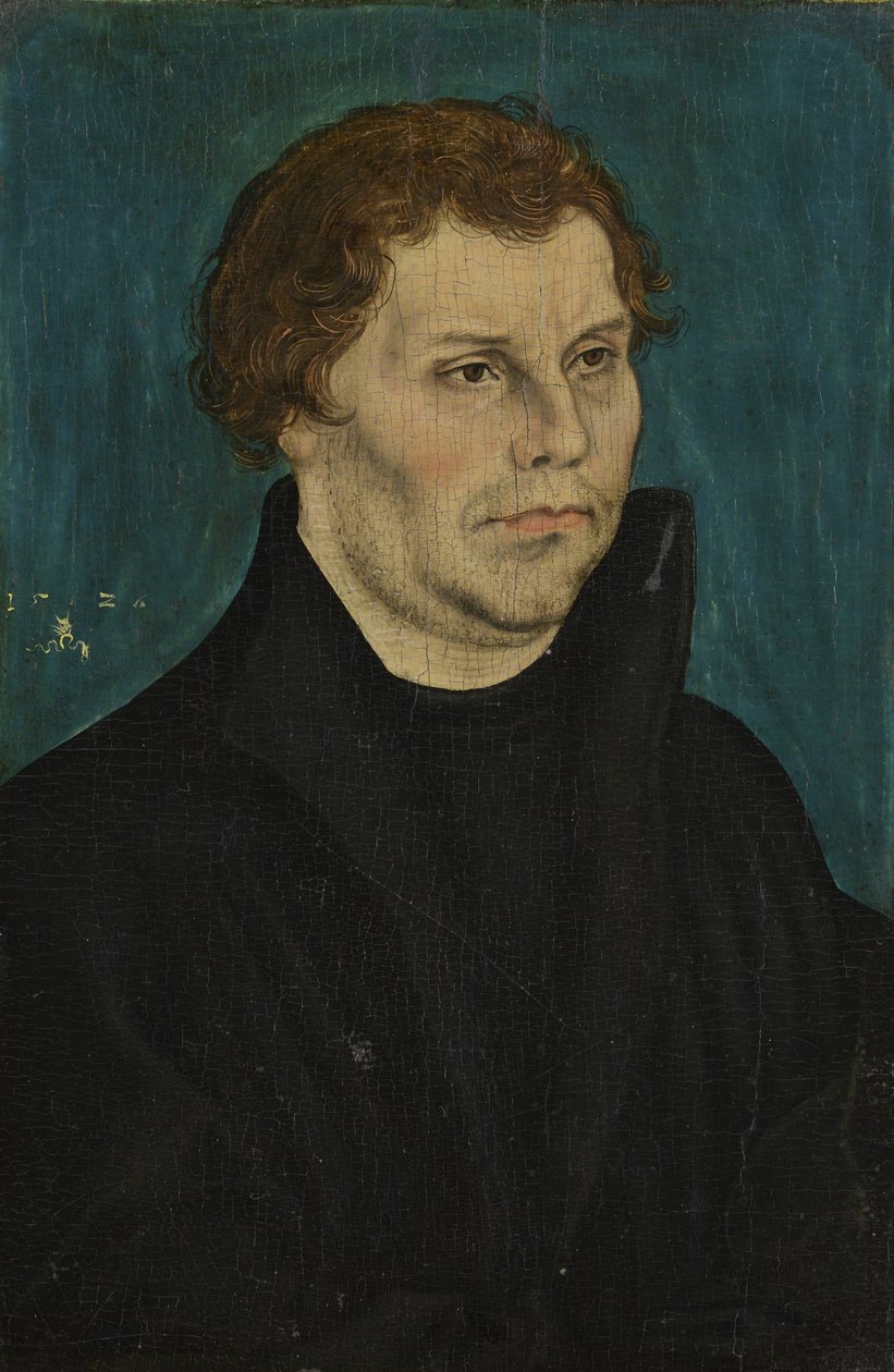 Porträts von Martin Luther und Katharina von Bora von Lucas Cranach the Elder