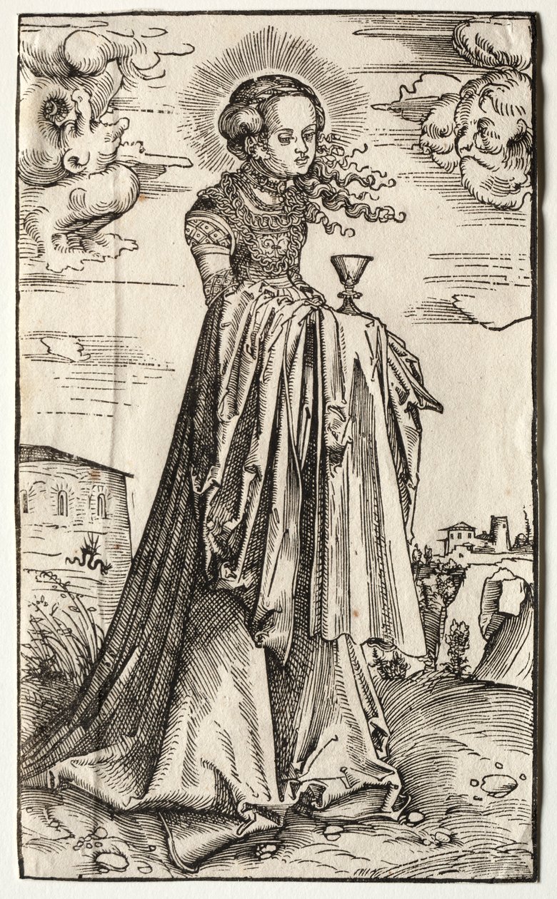St. Barbara von Lucas Cranach the Elder