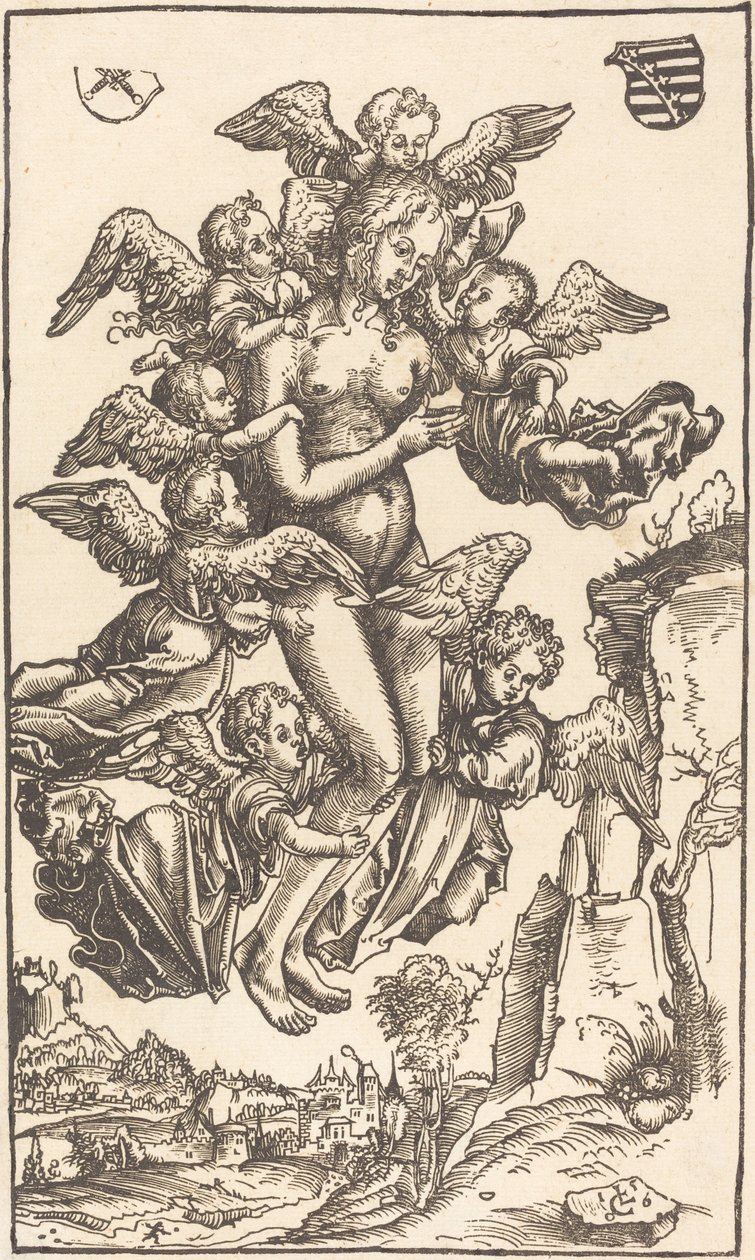 Die Ekstase der Heiligen Maria Magdalena von Lucas Cranach the Elder