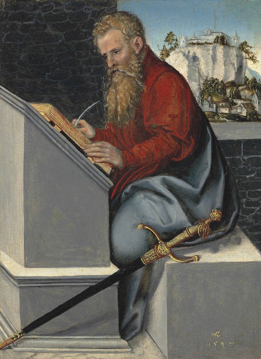 Der heilige Paulus von Lucas Cranach the Younger
