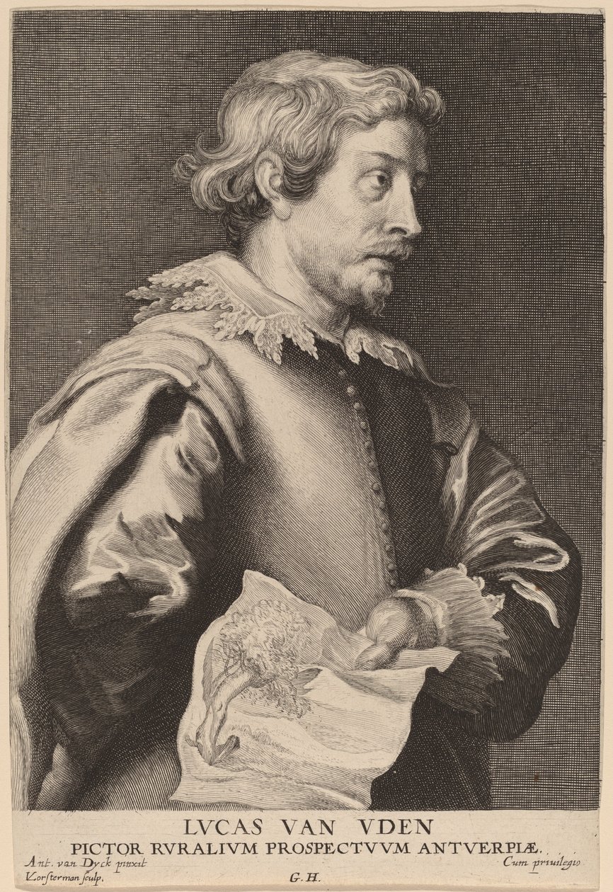 Lucas van Uden von Lucas Emil Vorsterman after Sir Anthony van Dyck