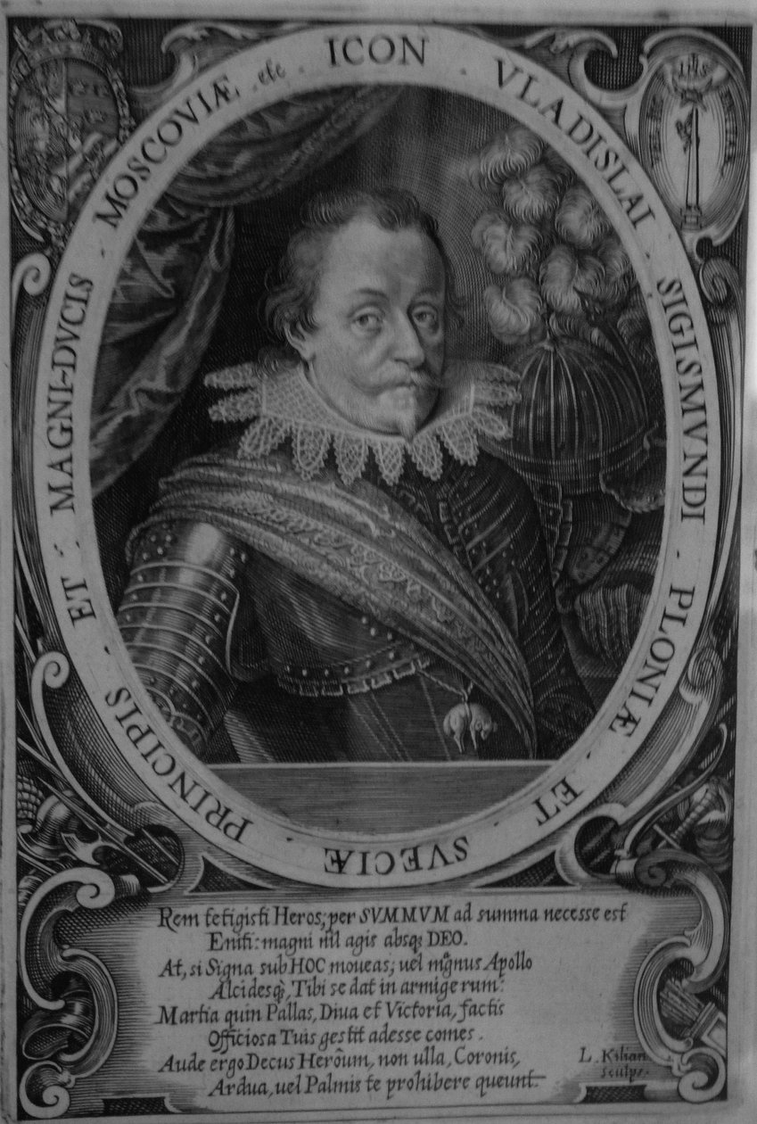 König Władysław IV. Wasa von Polen 1595-1648, Zar von Russland, vor 1632 von Lucas Kilian