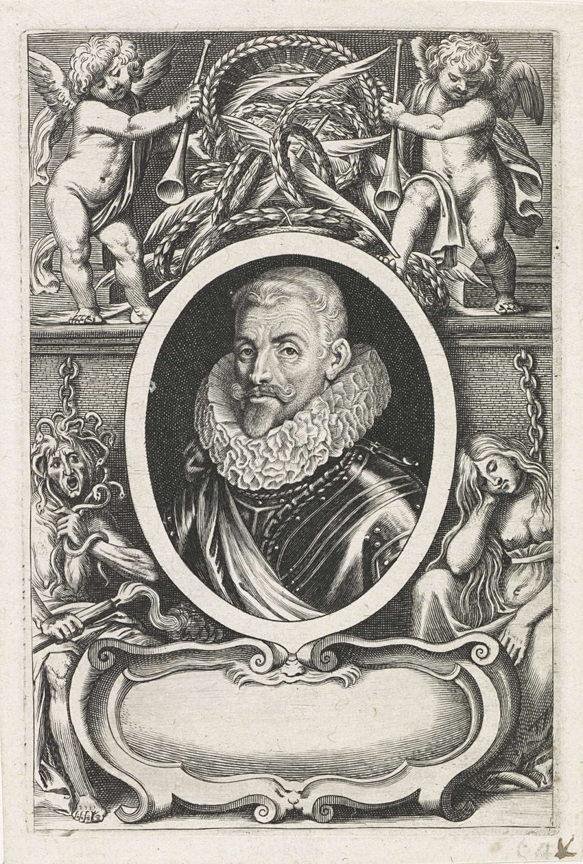 Porträt von Johann Tserclaes, Graf von Tilly von Lucas Vorsterman the Elder