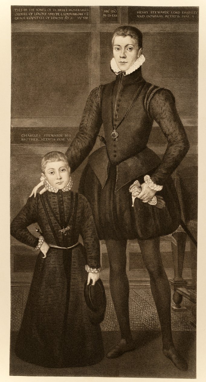Henry, Lord Darnley (1545-1567) und sein Bruder Charles (1555-1576) aus 