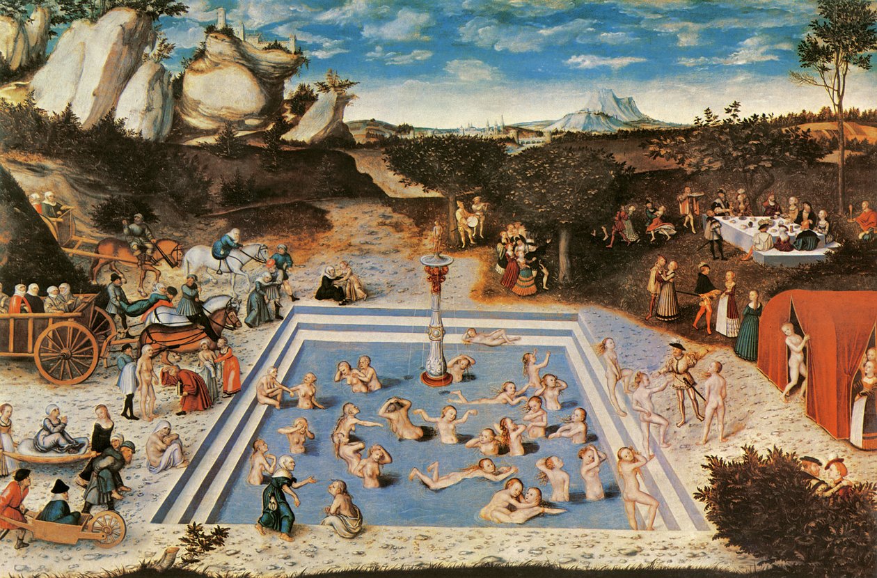 Jungbrunnen von Lucas the Elder Cranach