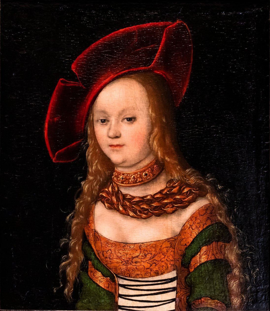 Porträt einer jungen Frau von Lucas the Elder Cranach