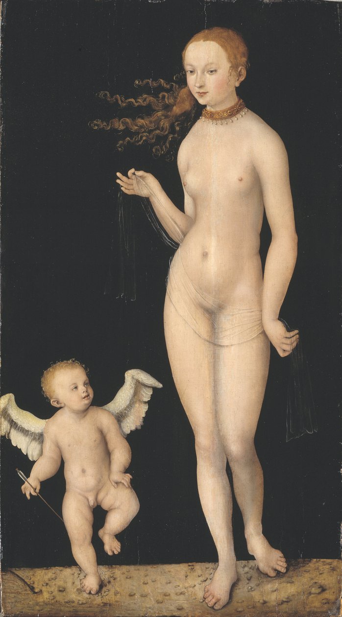 Venus und Amor von Lucas the Elder Cranach