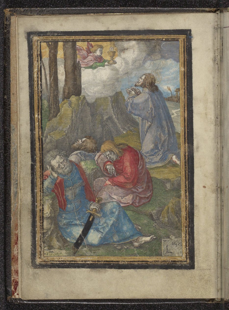 Christus im Garten Gethsemane von Lucas van Leyden