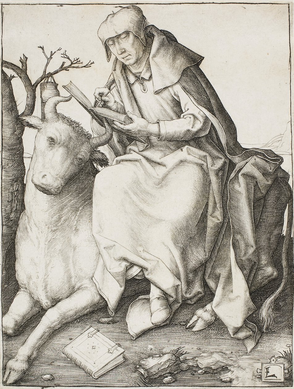 Heiliger Lukas, ca. 1508 von Lucas van Leyden
