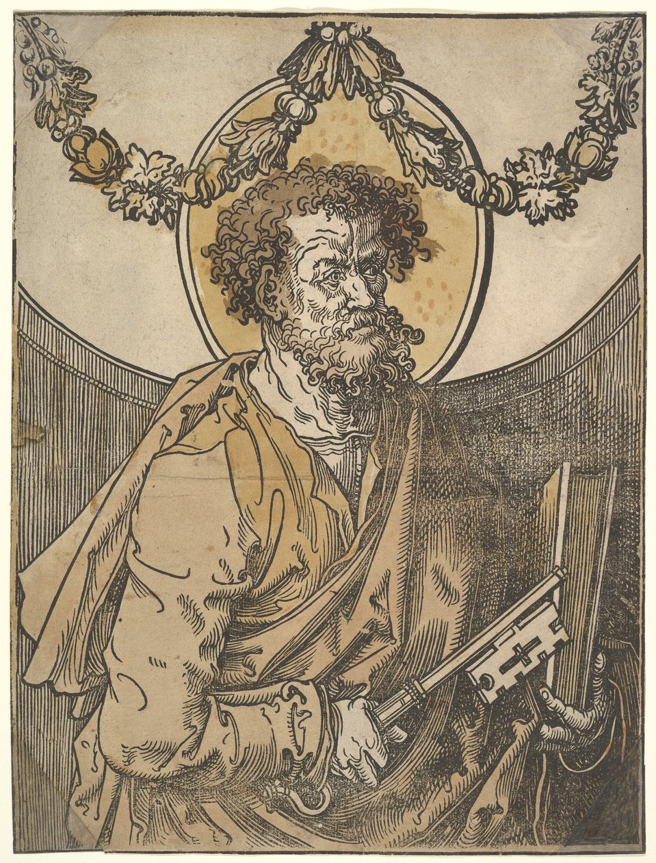 Der heilige Petrus von Lucas van Leyden