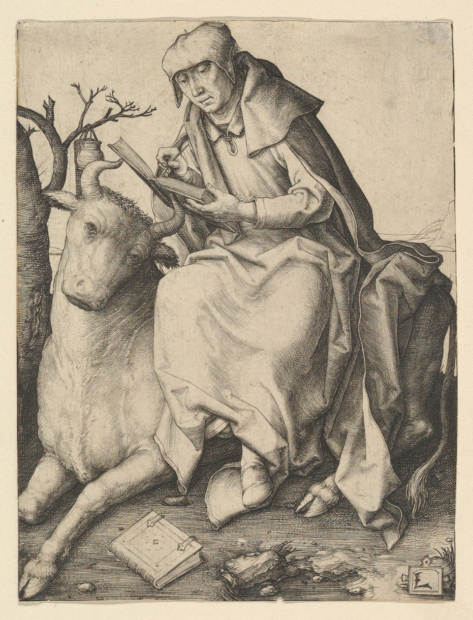 St. Lukas, ca. 1508 von Lucas van Leyden