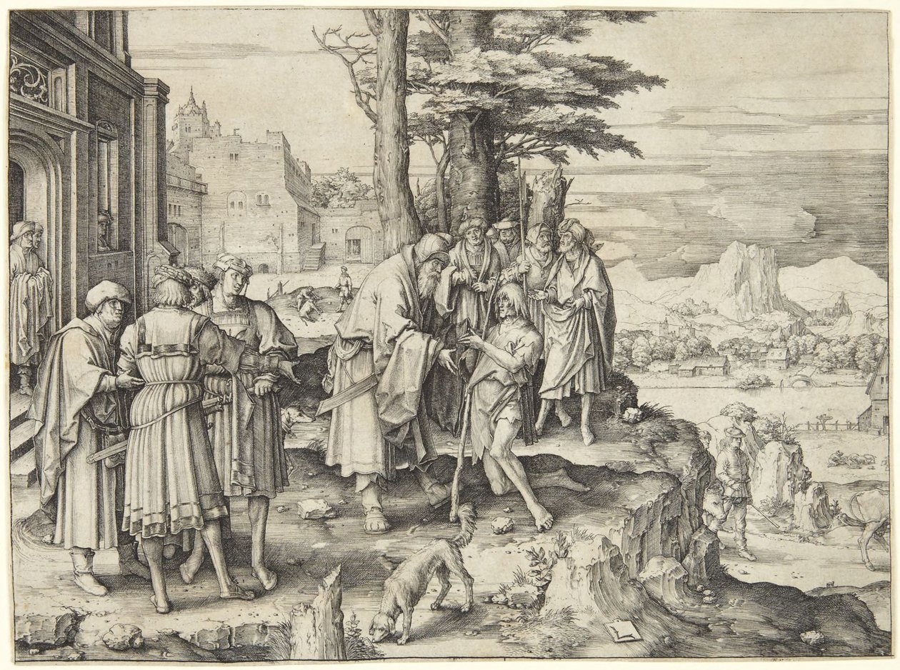 Die Rückkehr des verlorenen Sohnes von Lucas van Leyden