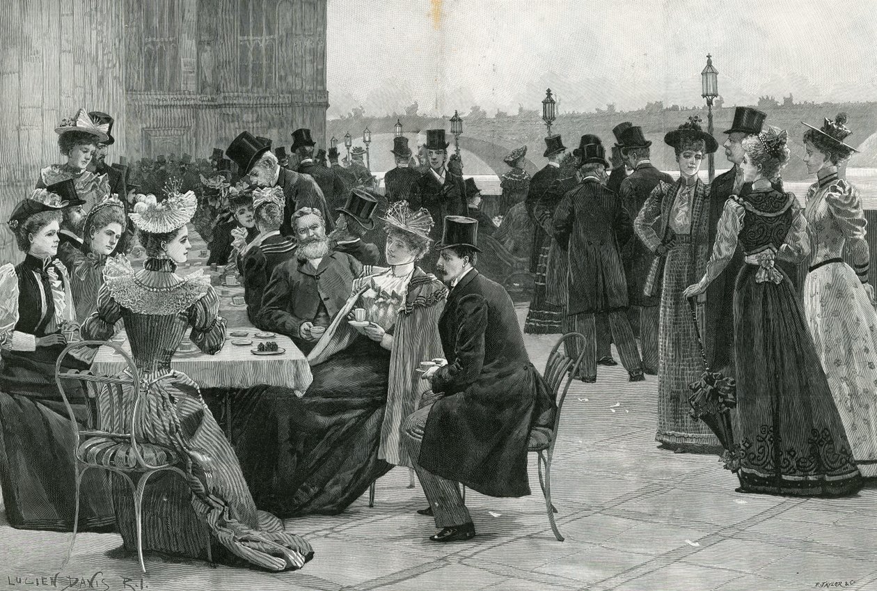 Das Unterhaus: Tee auf der Terrasse von Lucien Davis