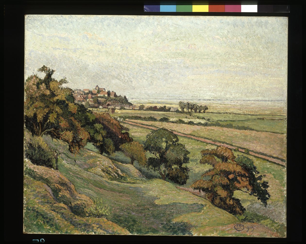 Rye Von Cadborough, Sonnenuntergang von Lucien Pissarro