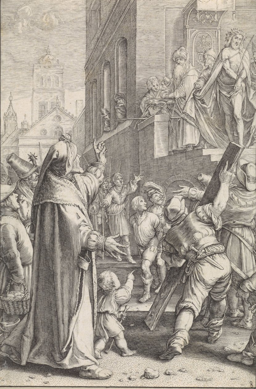 Christus dem Volk gezeigt (Ecce homo) von Ludovicus Siceram