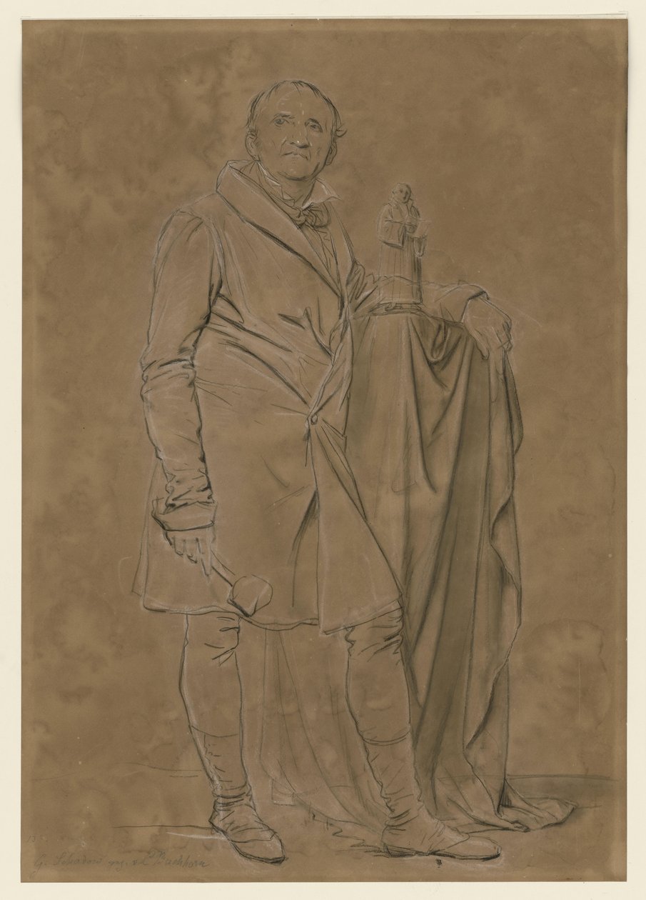 Der Bildhauer Gottfried Schadow von Ludwig Buchhorn