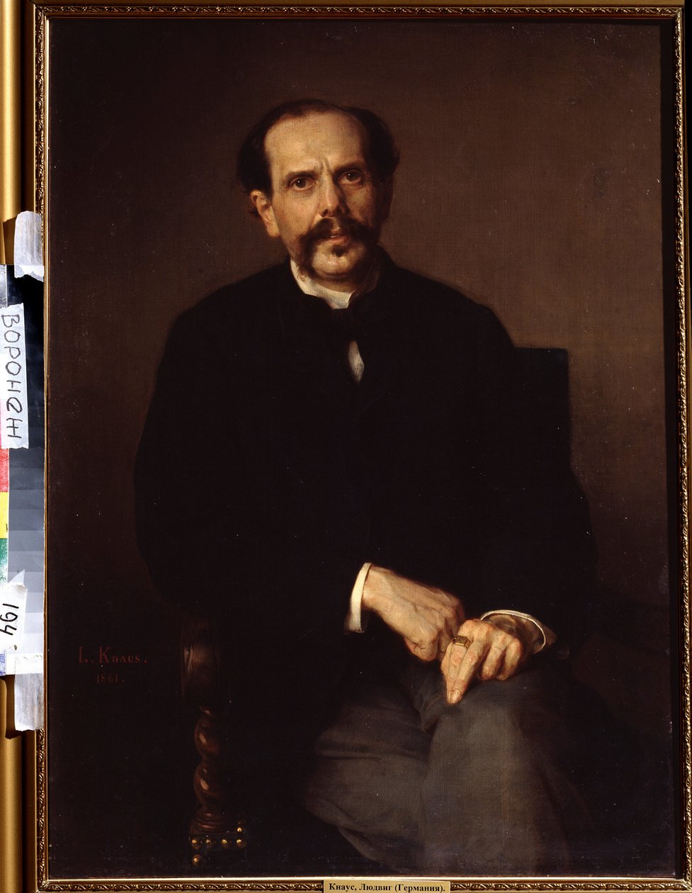 Porträt eines Mannes von Ludwig Knaus