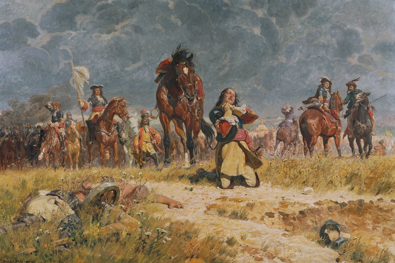 Gebet vor der Schlacht von Ludwig Koch