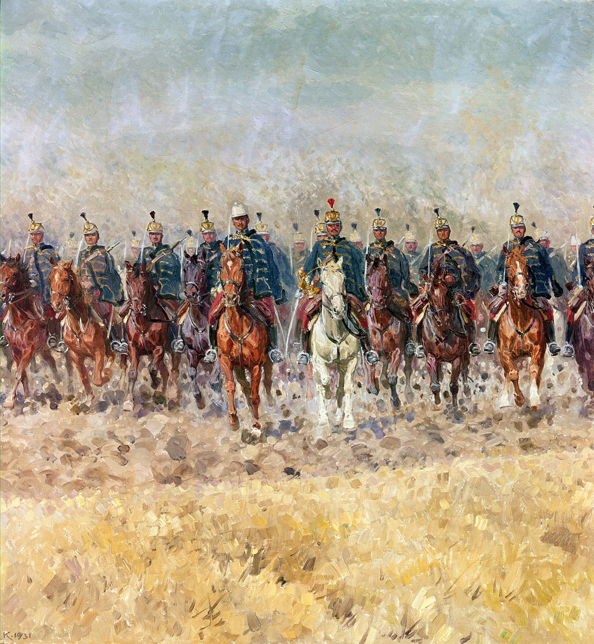 Schwanengesang der Husaren, 1931 von Ludwig Koch