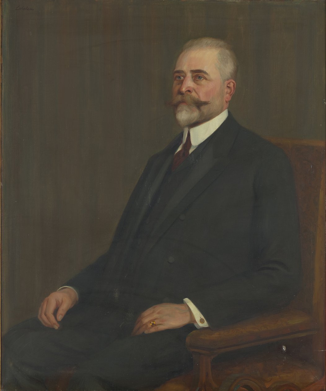 Seine Excellenz Moritz Graf Vetter von der Lilie, 1901-1907 Präsident des Abgeordnetenhauses von Ludwig Wieden