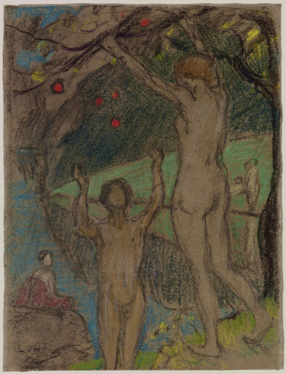 Reife Früchte von Ludwig von Hofmann