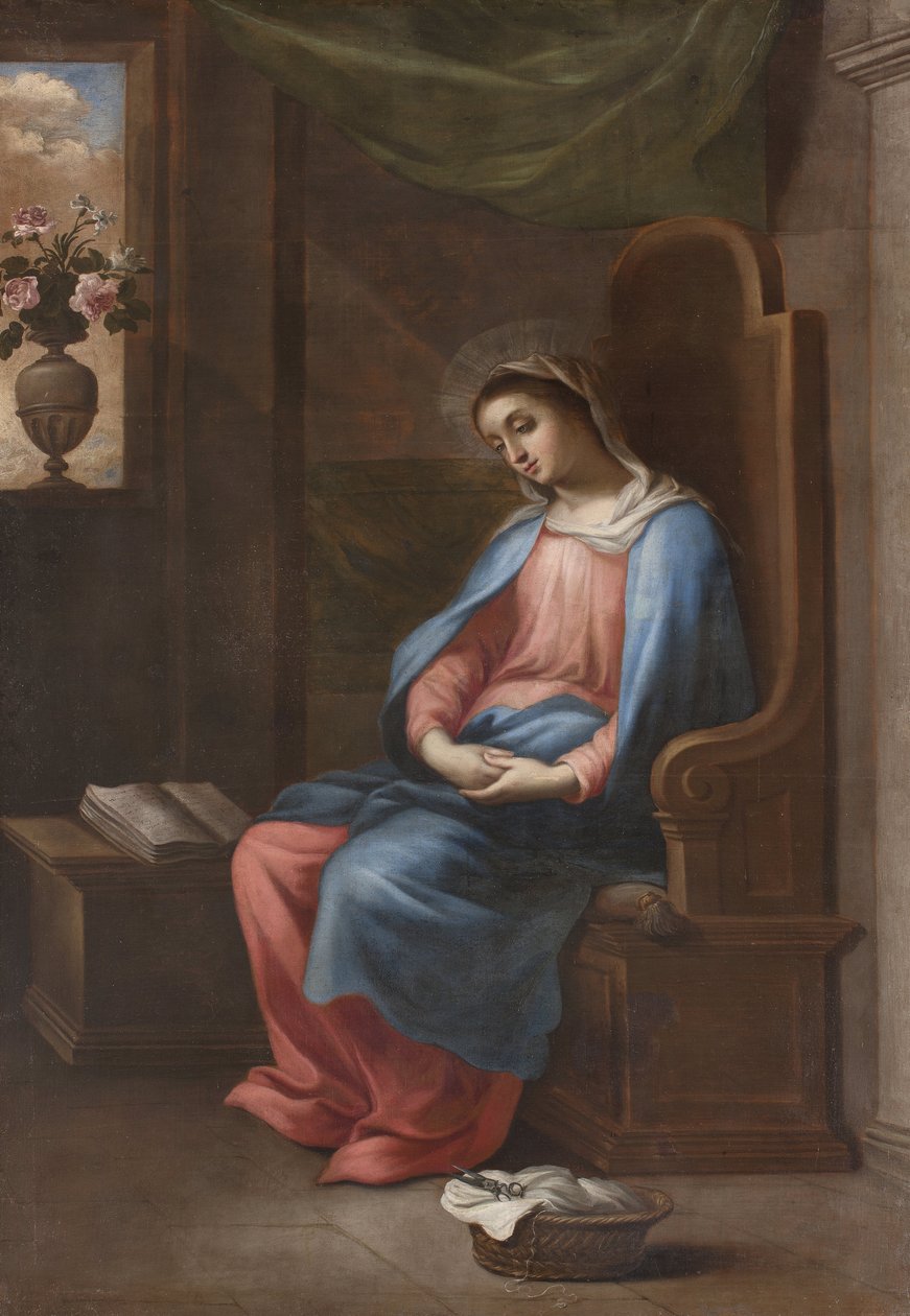 Die Verkündigung (Detail) von Luigi Primo