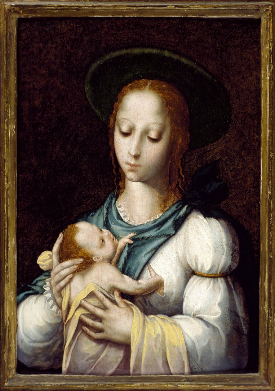 Die Jungfrau und das Kind, ca. 1567 von Luis de Morales