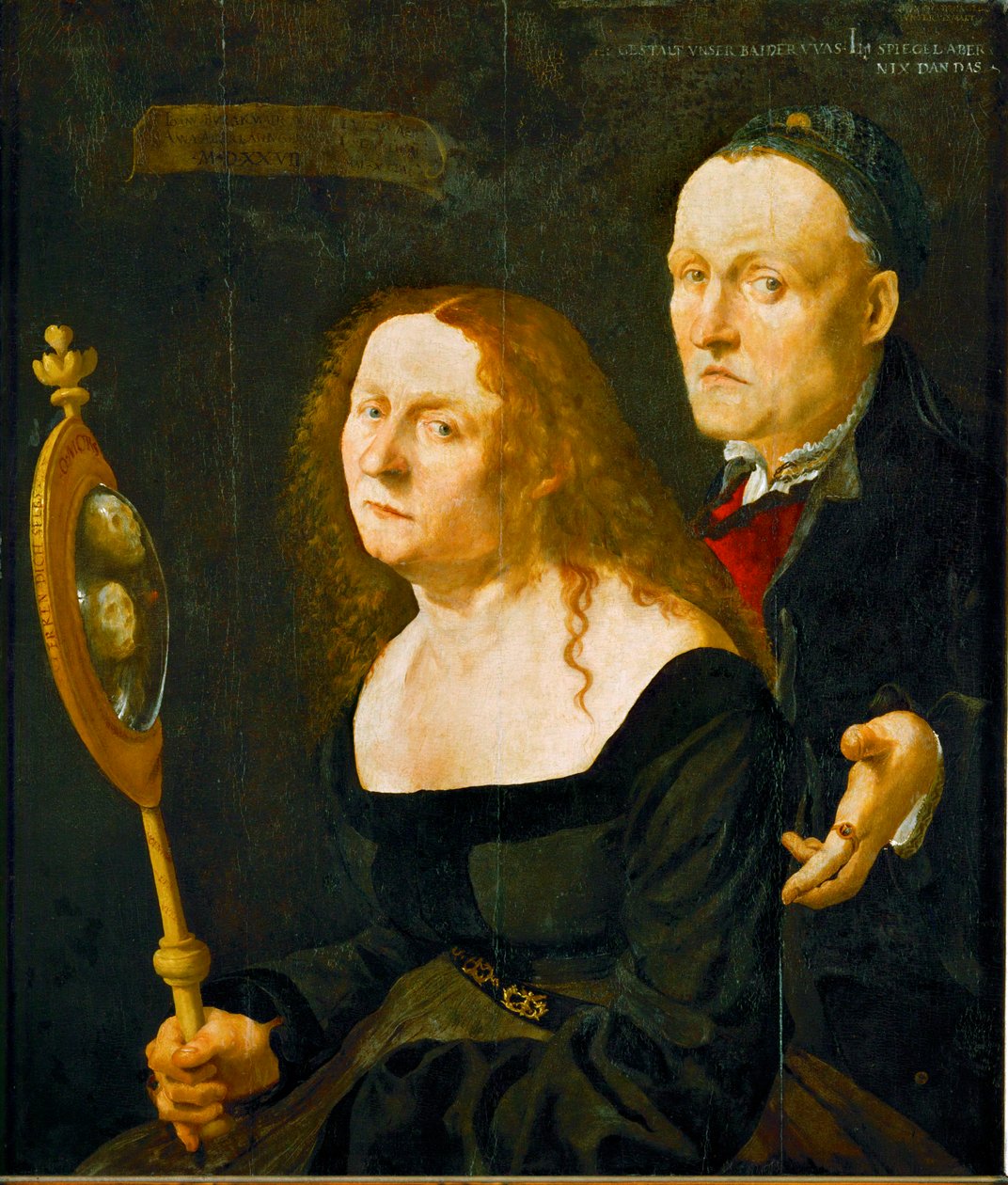 Der Maler Hans Burgkmair und seine Frau Anna von Lukas Furtenagel