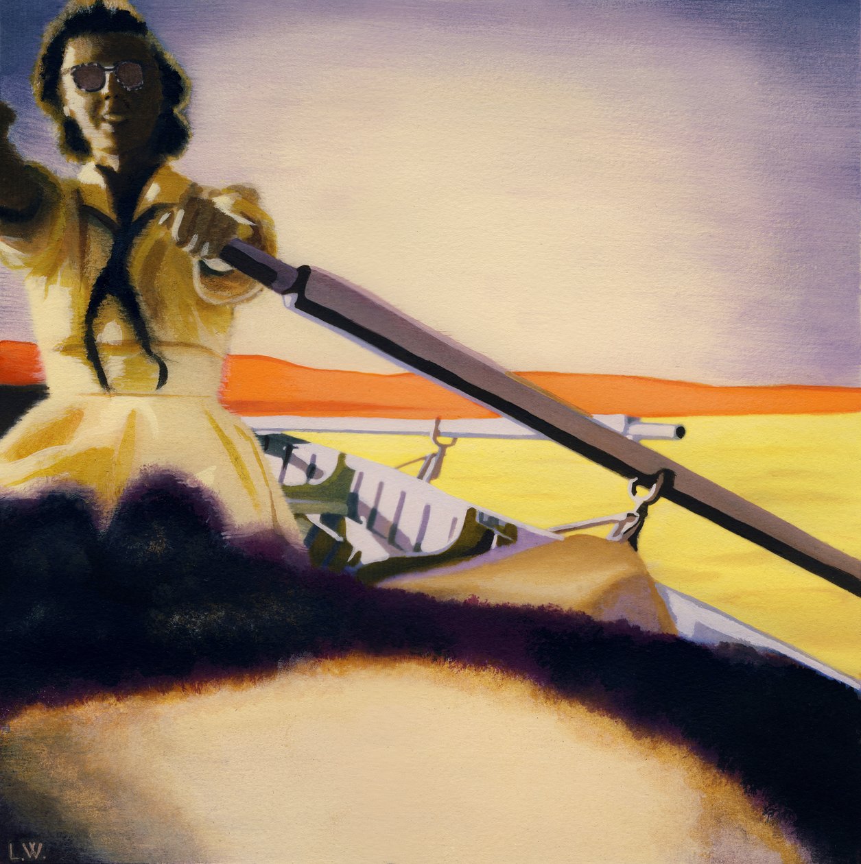 Genfersee von Luke Waller