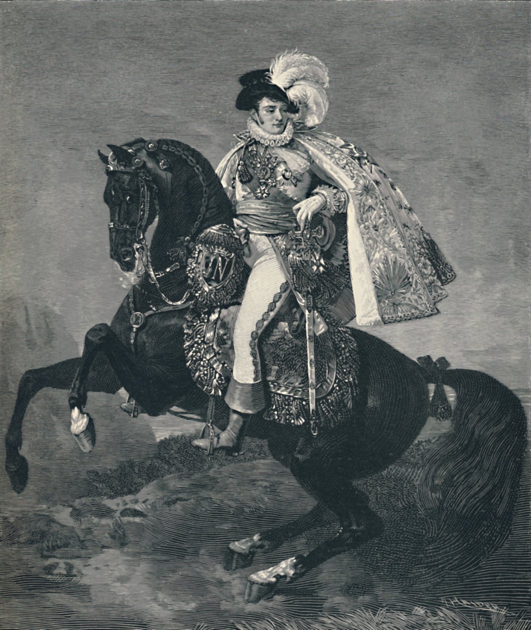 Jérôme Bonaparte - König von Westphalen, ca. 1808, 1896 von M. Haider