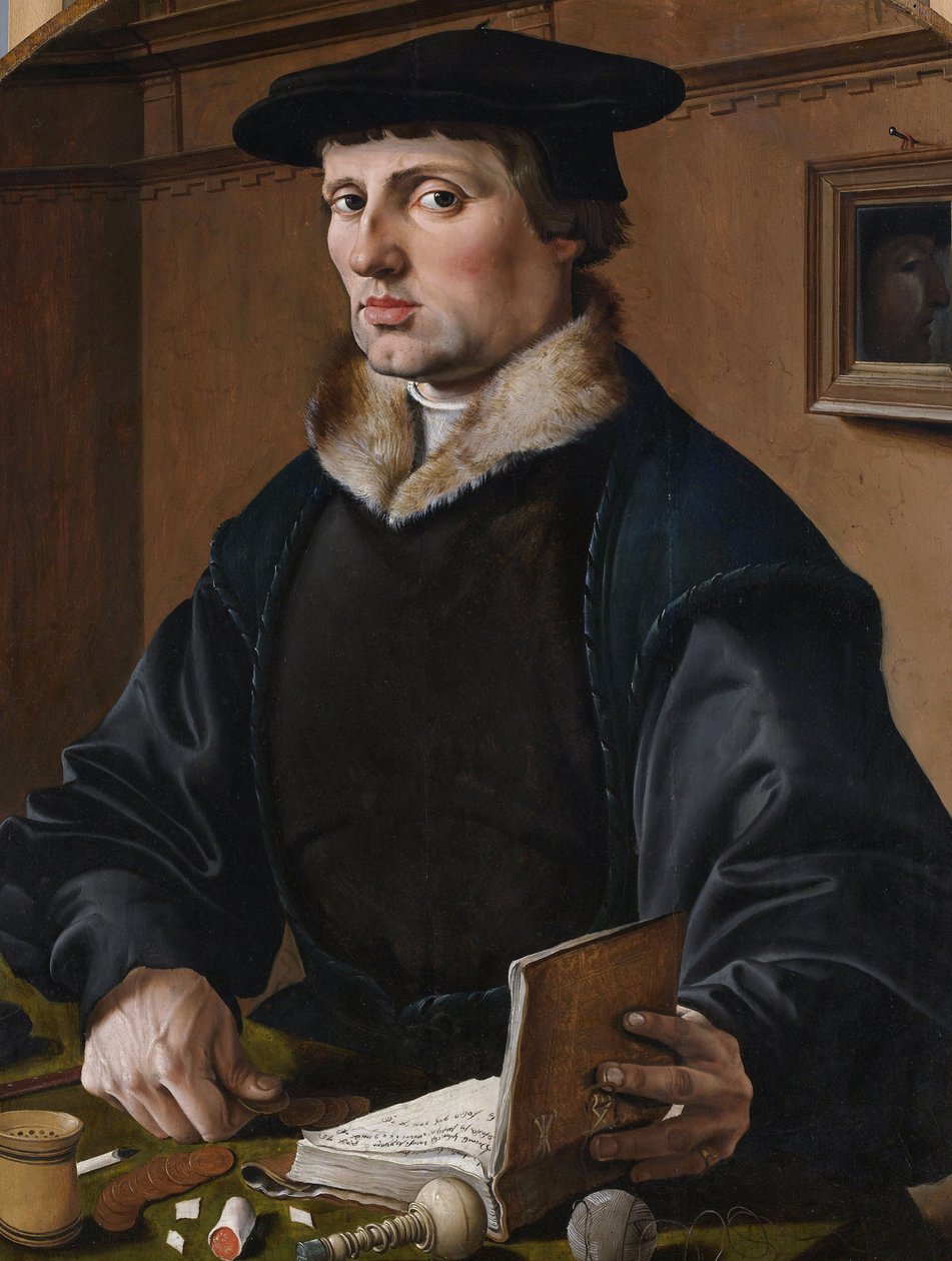 Bildnis eines Kaufmanns (Pieter Bicker) von Maarten van Heemskerck