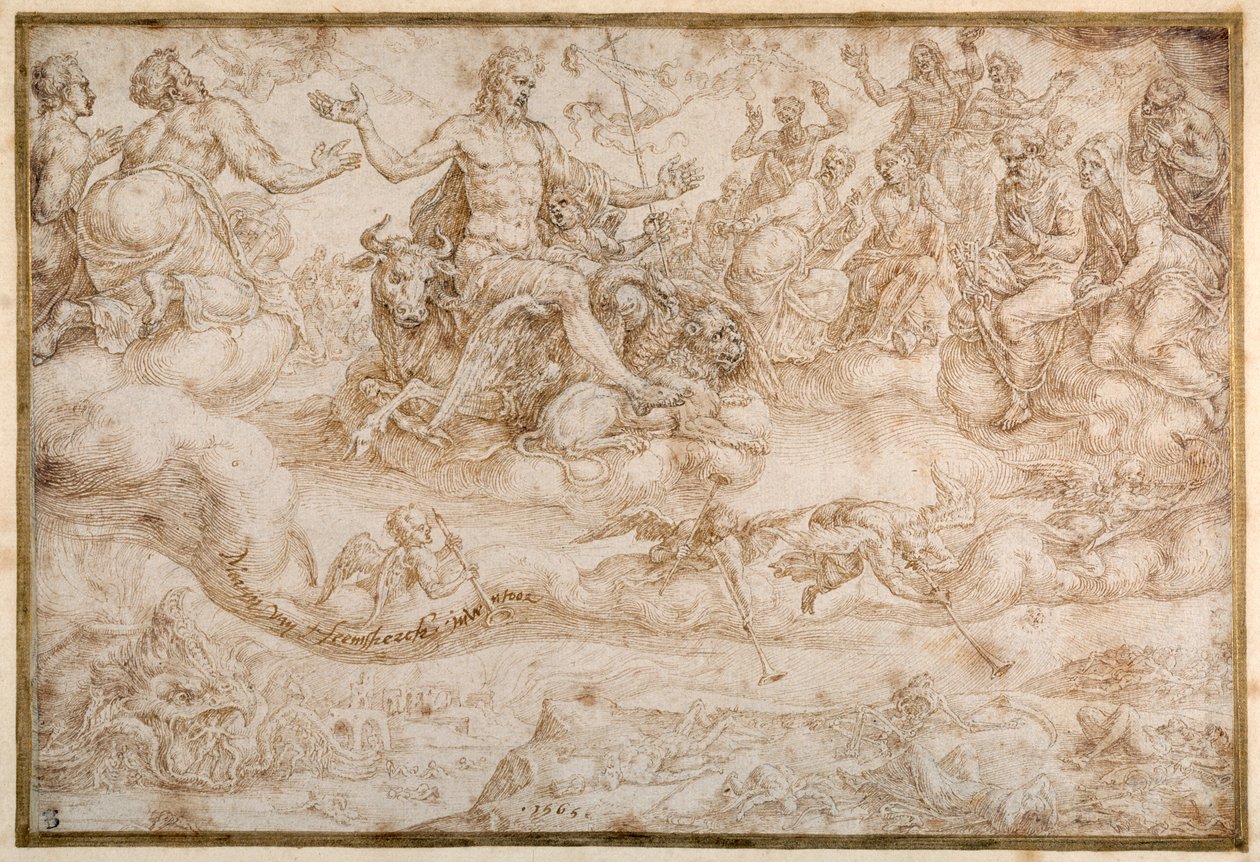 Der Triumph Christi von Maerten van Heemskerck