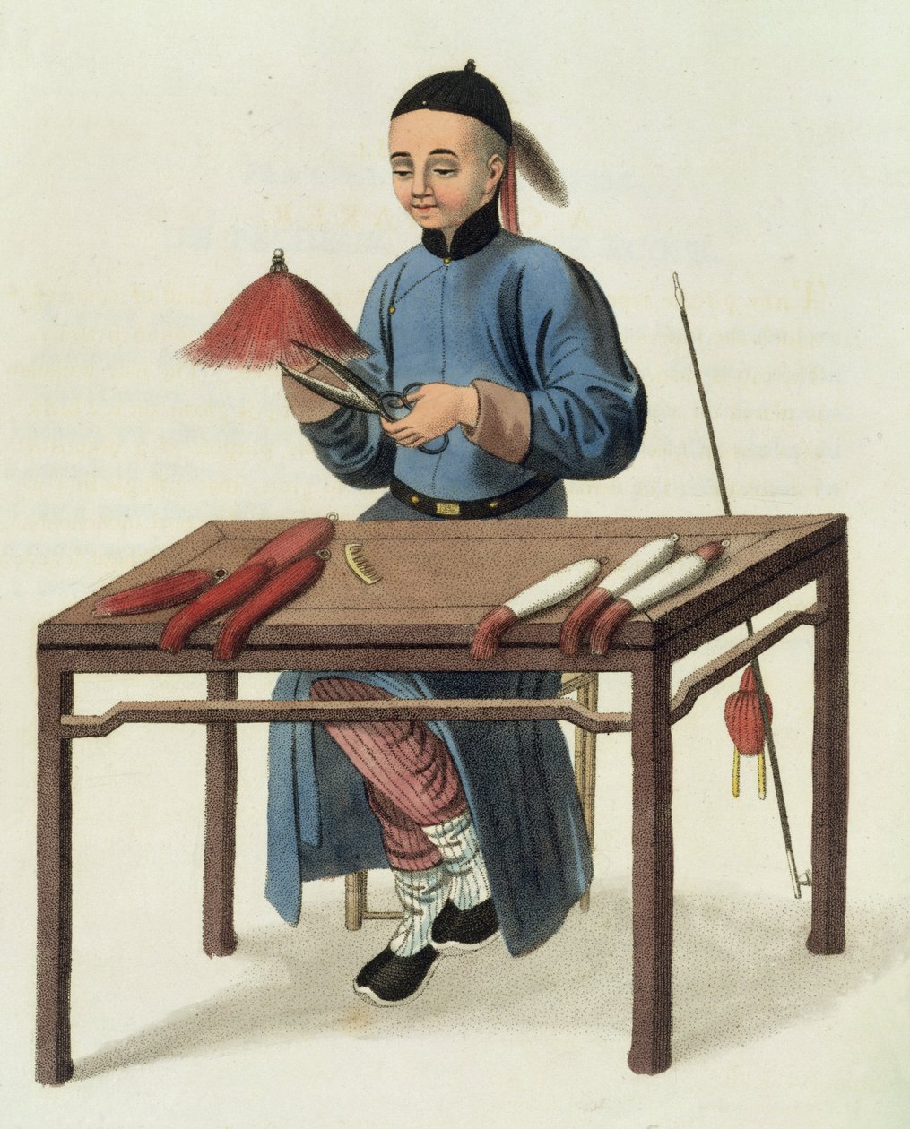 Ein Hutmacher, Tafel 51 aus 