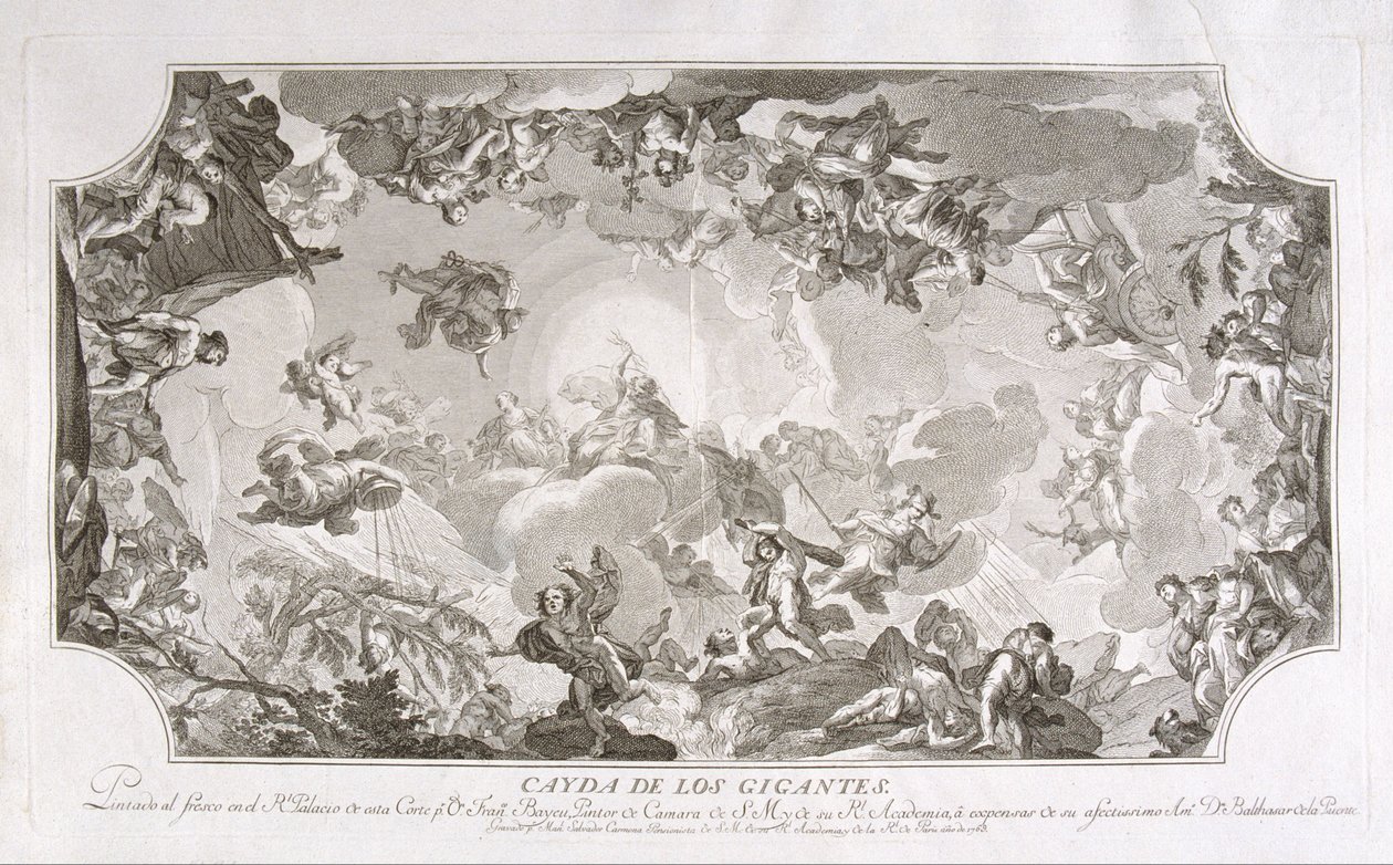 Der Sturz der Giganten von Manuel Salvador Carmona