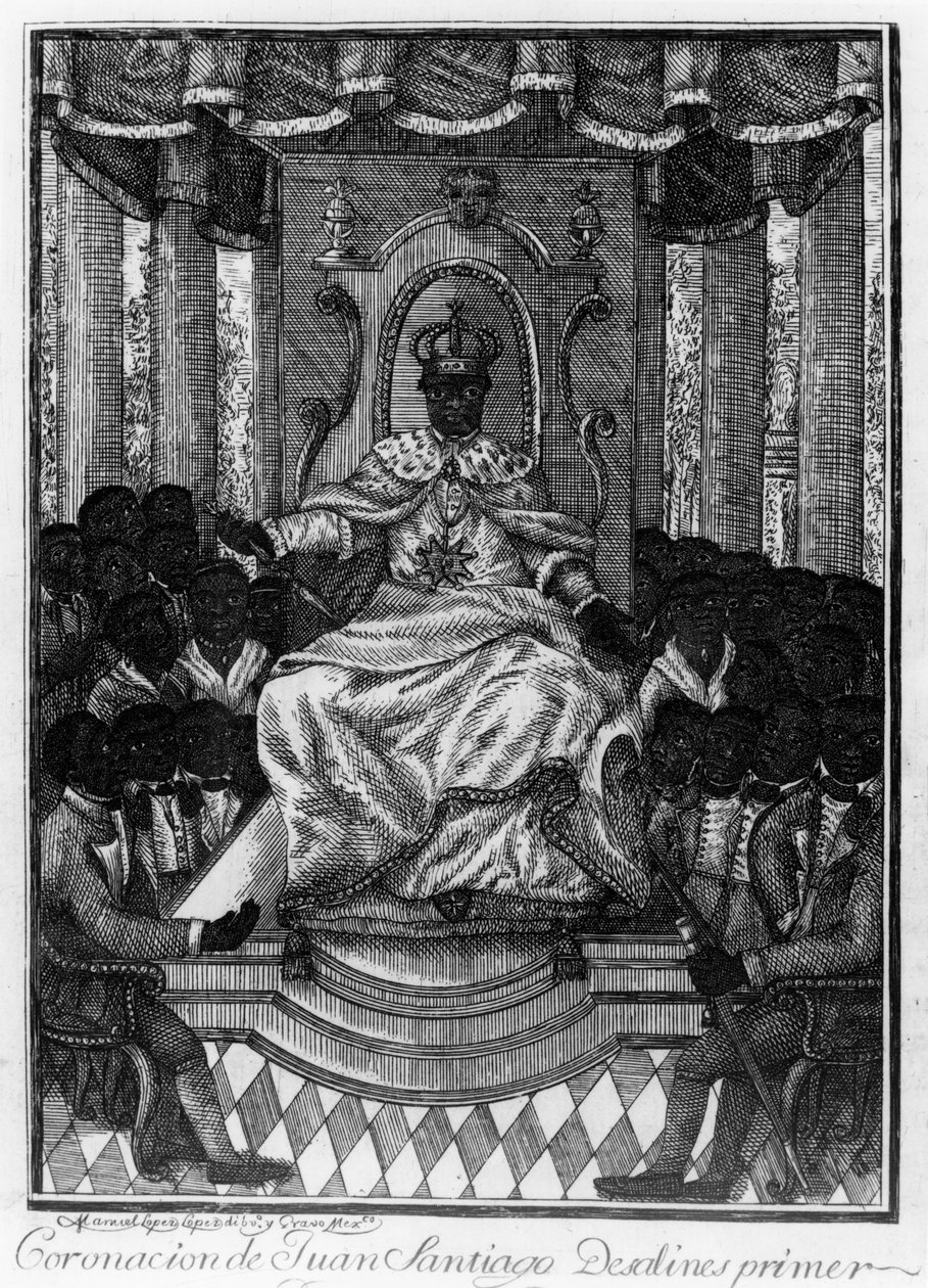 Jean-Jacques Dessalines, Kaiser von Haiti, 1806 von Manuel Lopez