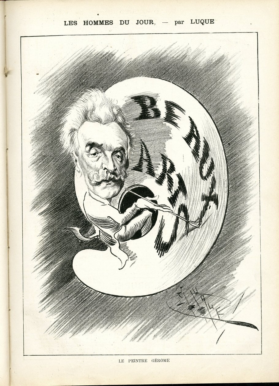 Illustration von Manuel Luque in La Caricature (1880) von Manuel Luque